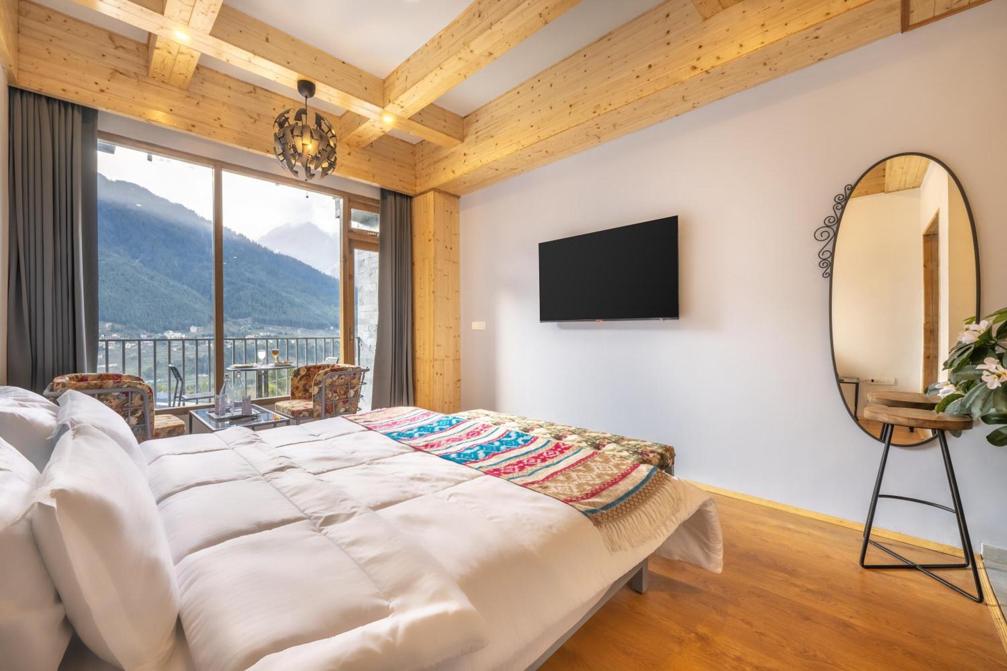 ホテル Echor Himalayan Heights Luxe Manali エクステリア 写真