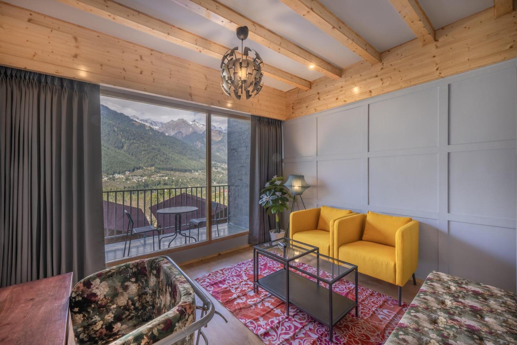 ホテル Echor Himalayan Heights Luxe Manali エクステリア 写真