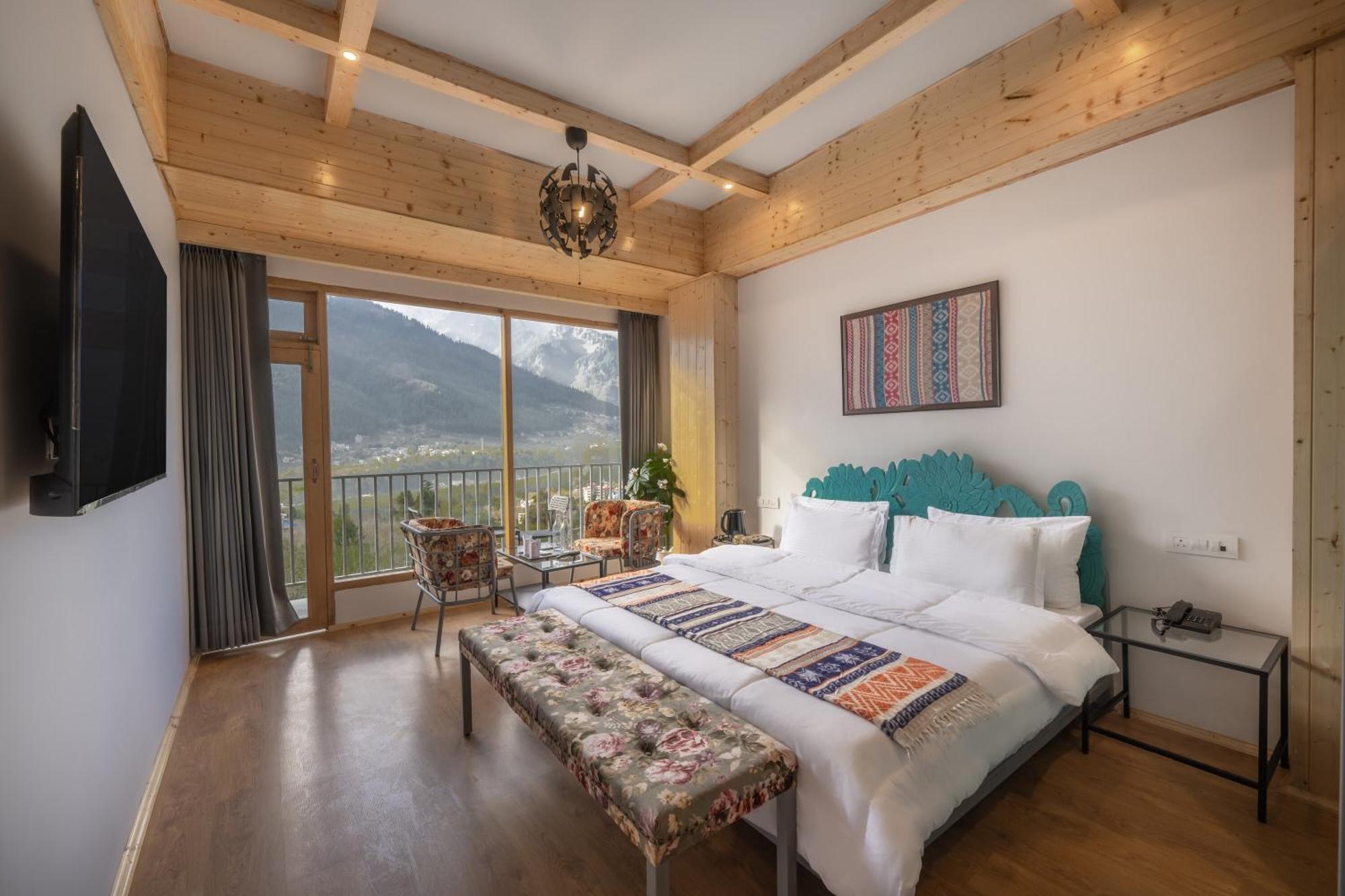ホテル Echor Himalayan Heights Luxe Manali エクステリア 写真