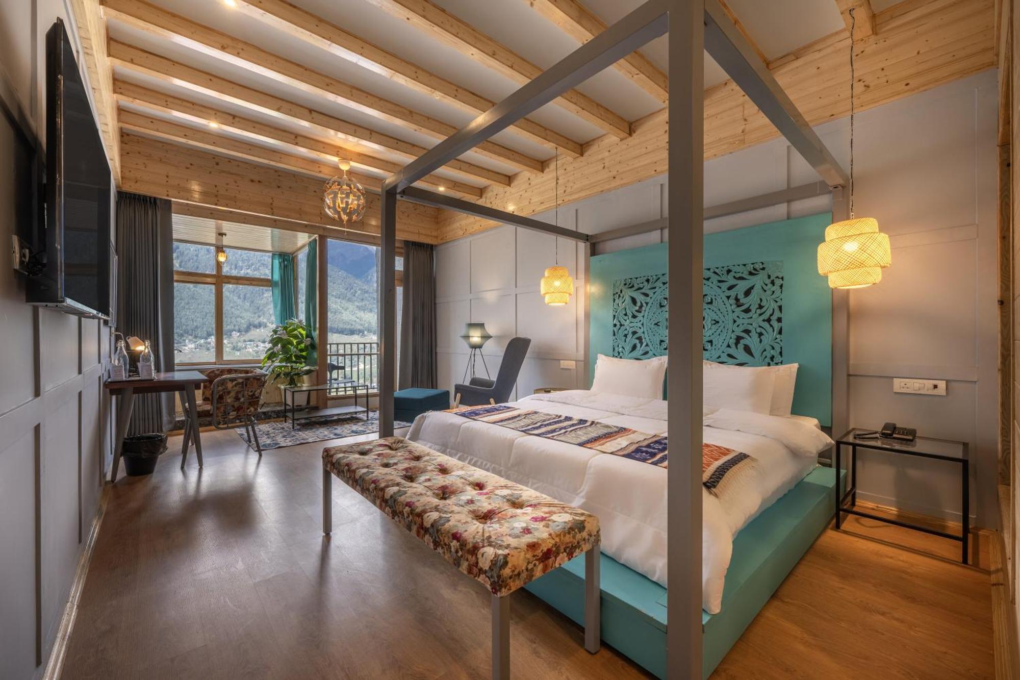 ホテル Echor Himalayan Heights Luxe Manali エクステリア 写真