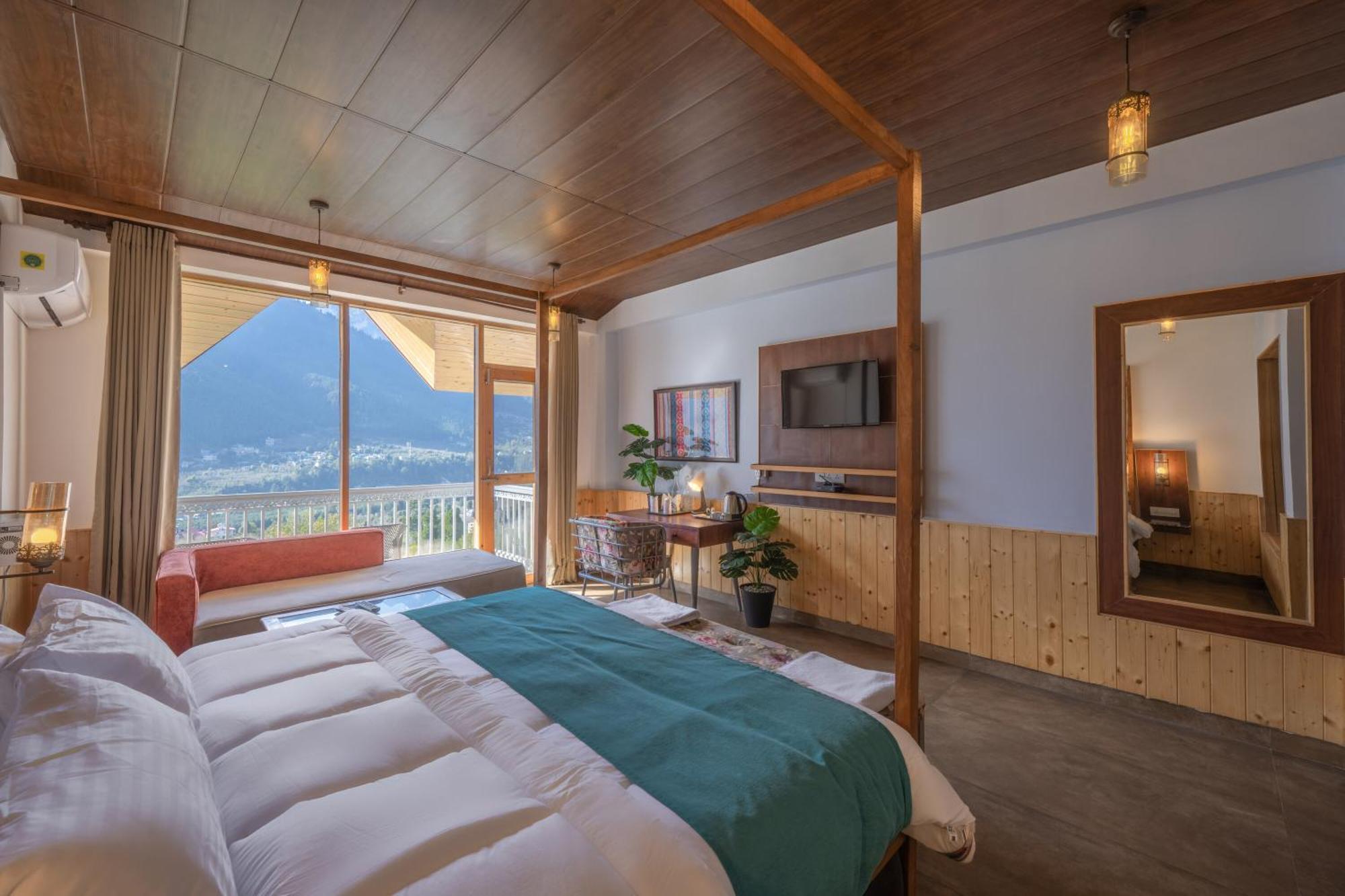 ホテル Echor Himalayan Heights Luxe Manali エクステリア 写真